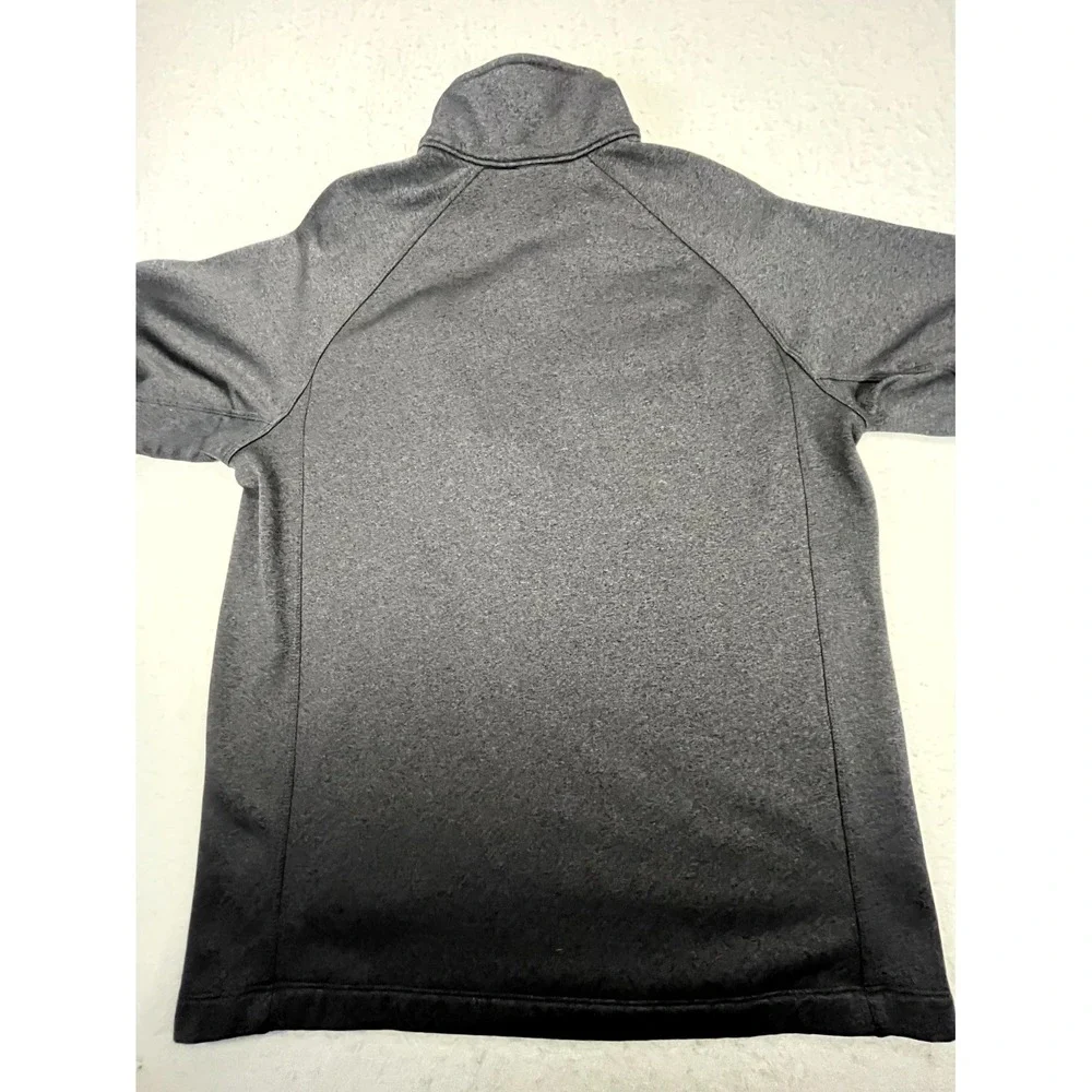 The North Face Never Stop Exploring Sweatshirt Mens Medium Charcoal Gray 1/4 Zip